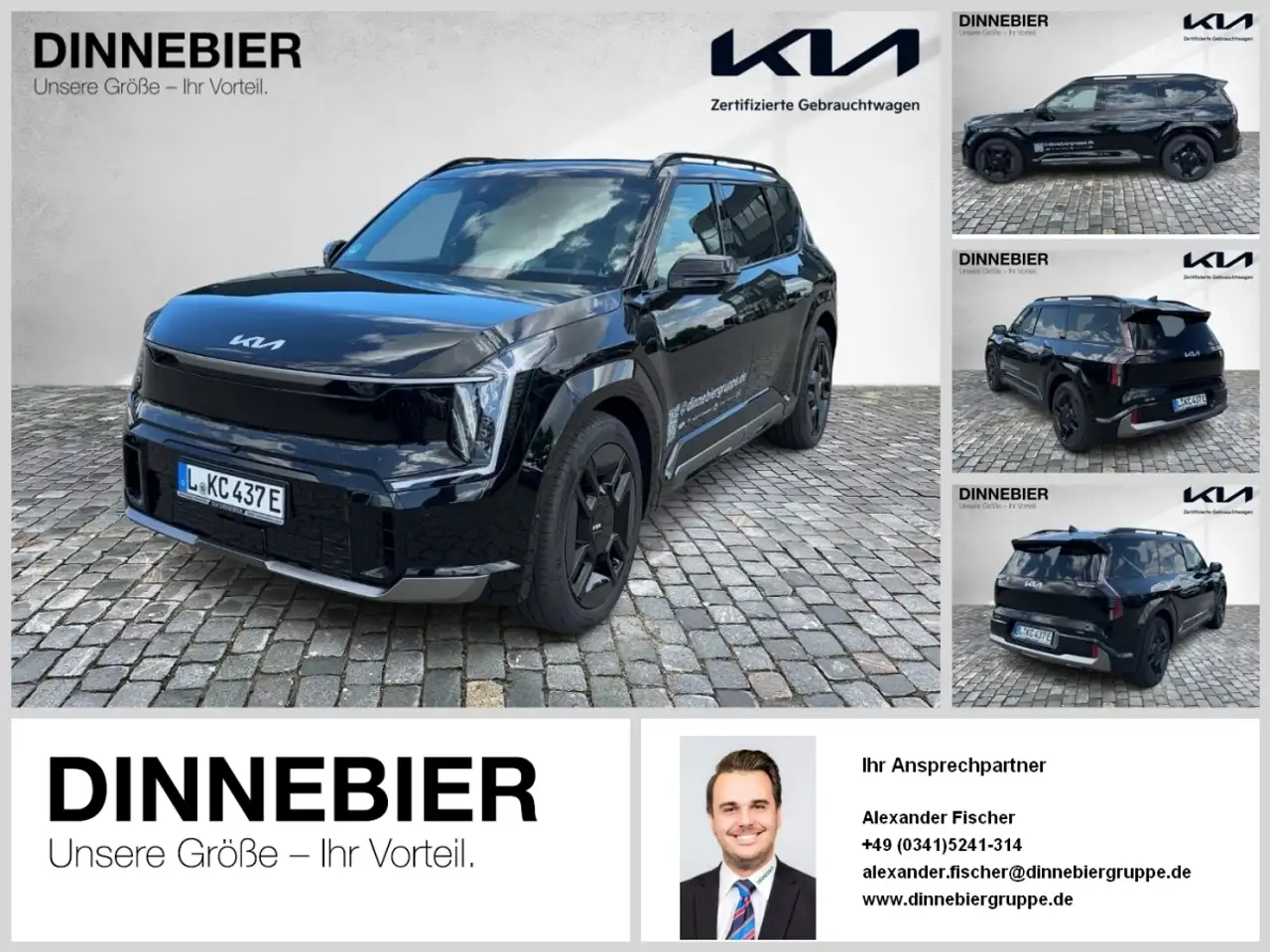 EV9GT-Line AWD LED+360°Kamera+Glasdach