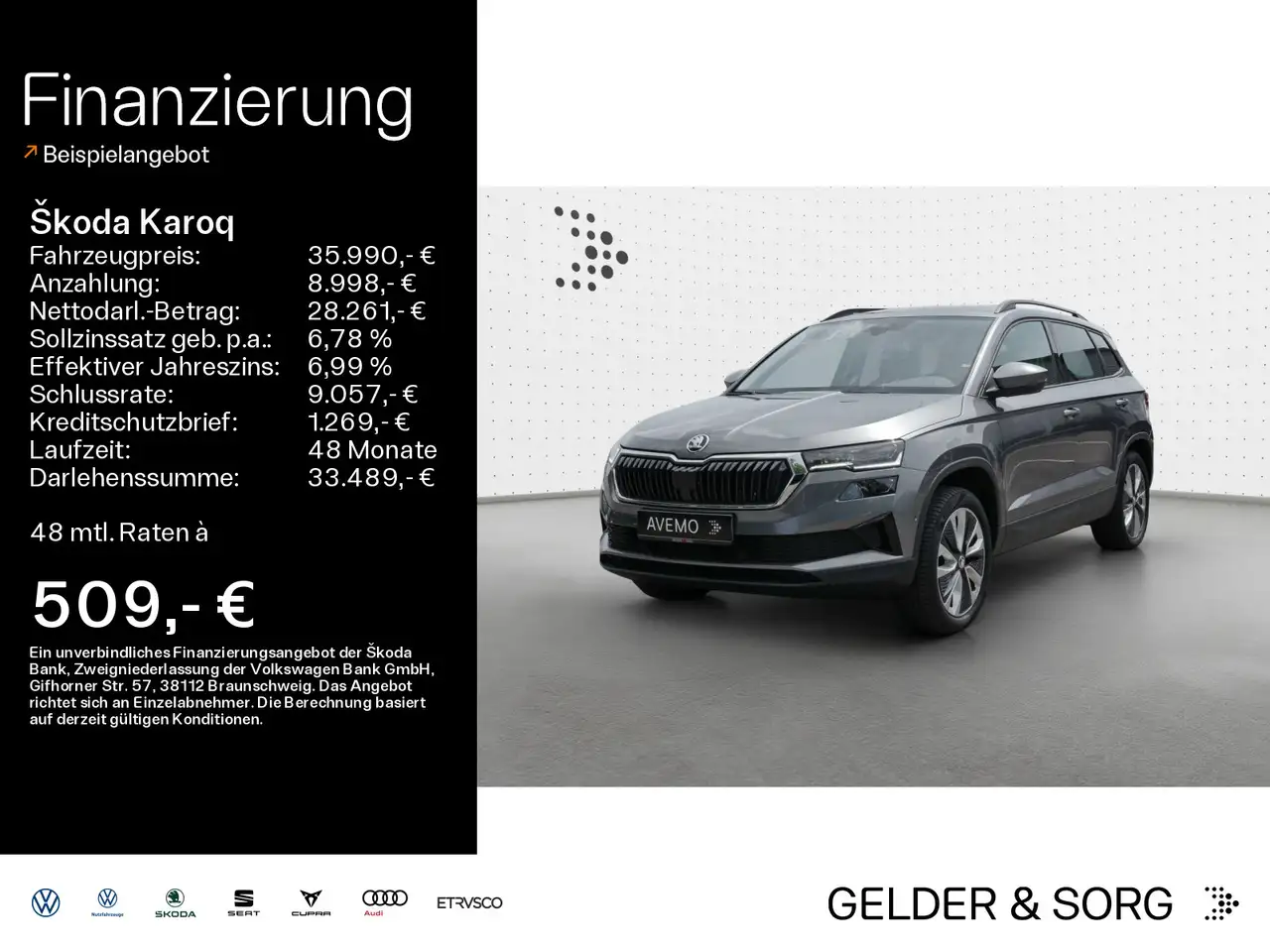 KaroqStyle 2.0 TDI DSG 4x4 DAB*360°*AHK*18Zoll*