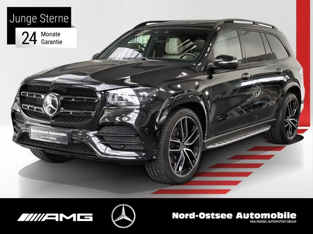 GLS 400d 4M AMG NIGHT PANO AHK 360° DISTRO KEYL