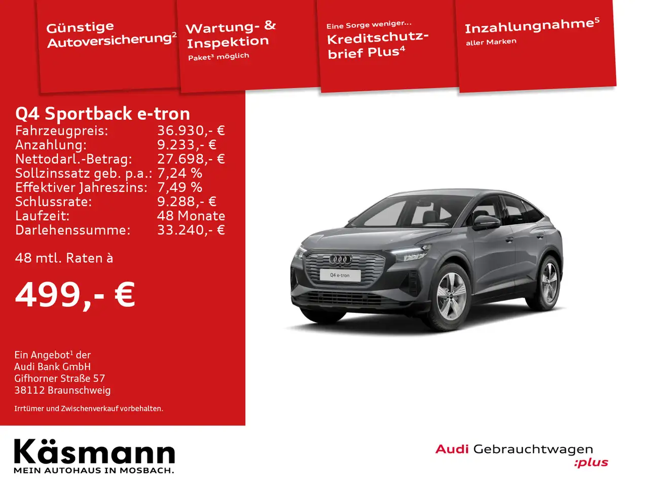 Q4 e-tronQ4 Sportback 35 e-tron LED ACC KAM SHZ