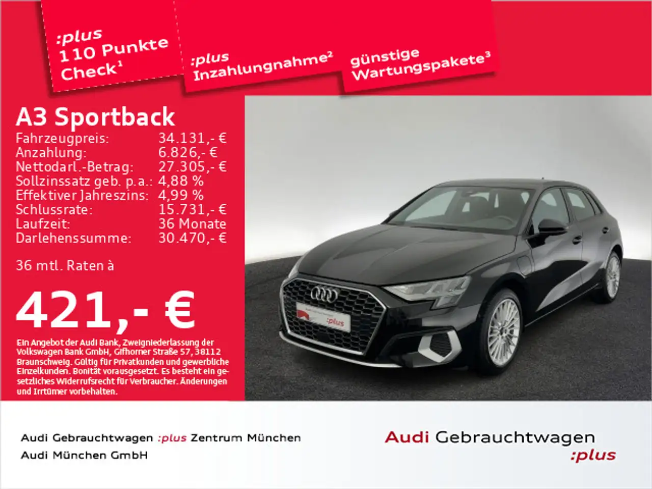 A340 TFSI e S tronic advanced Virtual