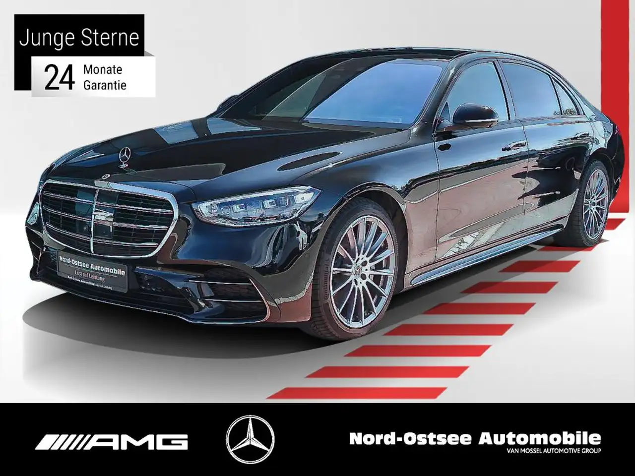 S 580e 4M AMG Pano ACC Klima Keyless Night