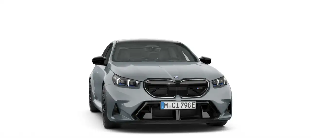 M5LIMOUSINE. STORM BAY METALLIC LEDER SCHWARZ.++