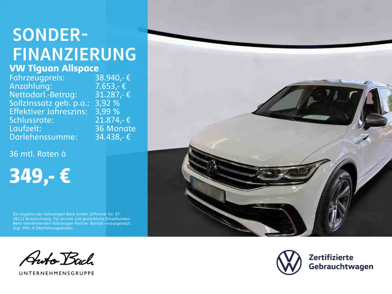 Tiguan Allspace2.0 TDI DSG R-Line 4Motion, Navi