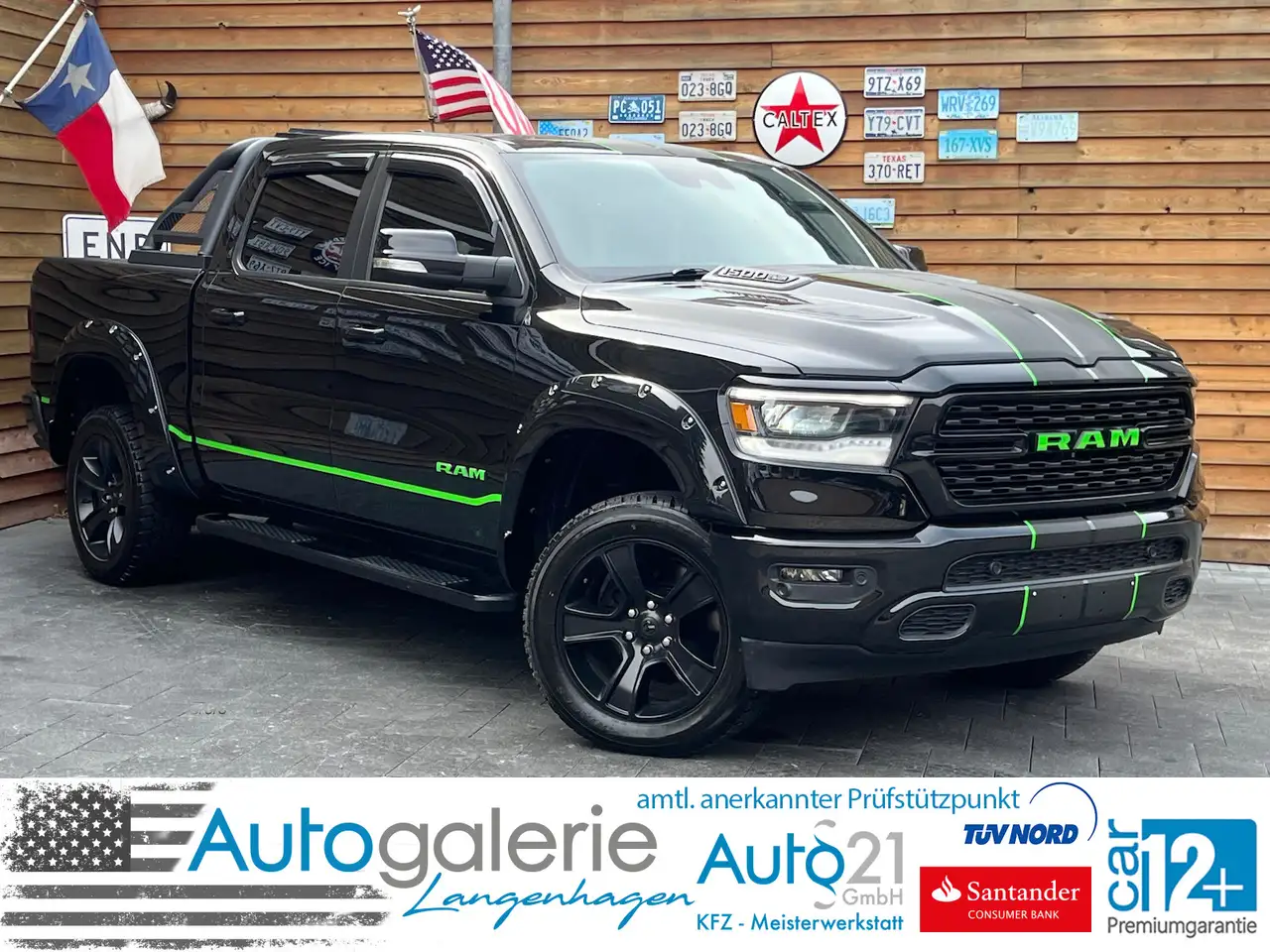 RAM1500 5,7L SPORT 4x4 AHK Rollbar LPG 12´´ Nav