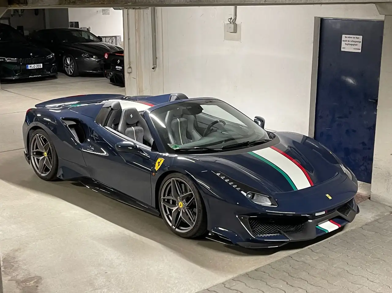 488Spider*OneOff Colour*Airbrushed Shield