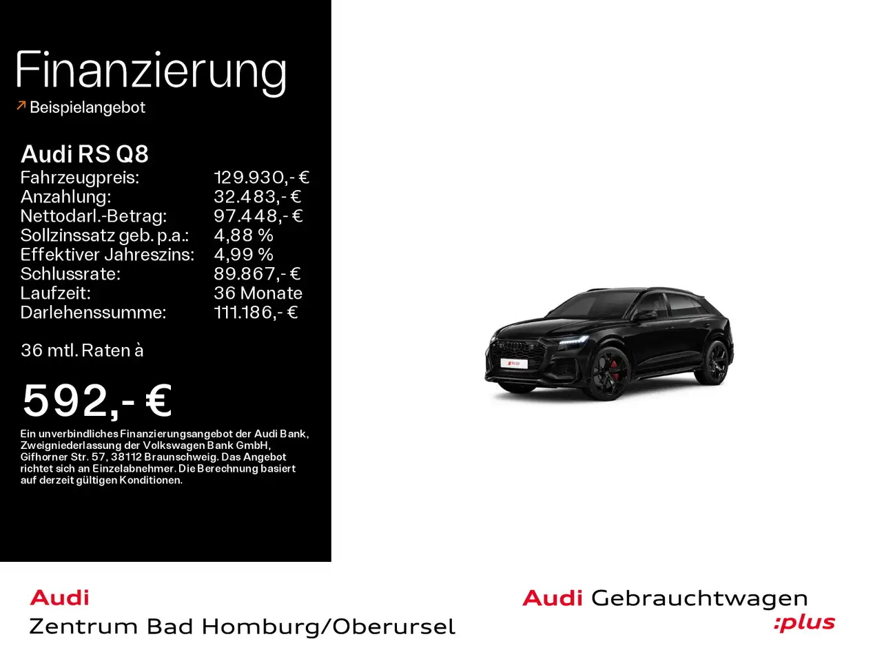 RS Q8quattro*Navi*Matrix*HUD*B&O*AHK*PDC*Pano*K