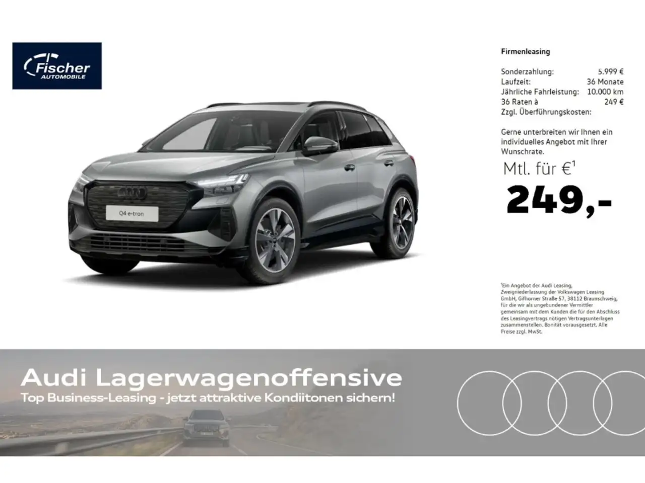 Q4 e-tron45 S line