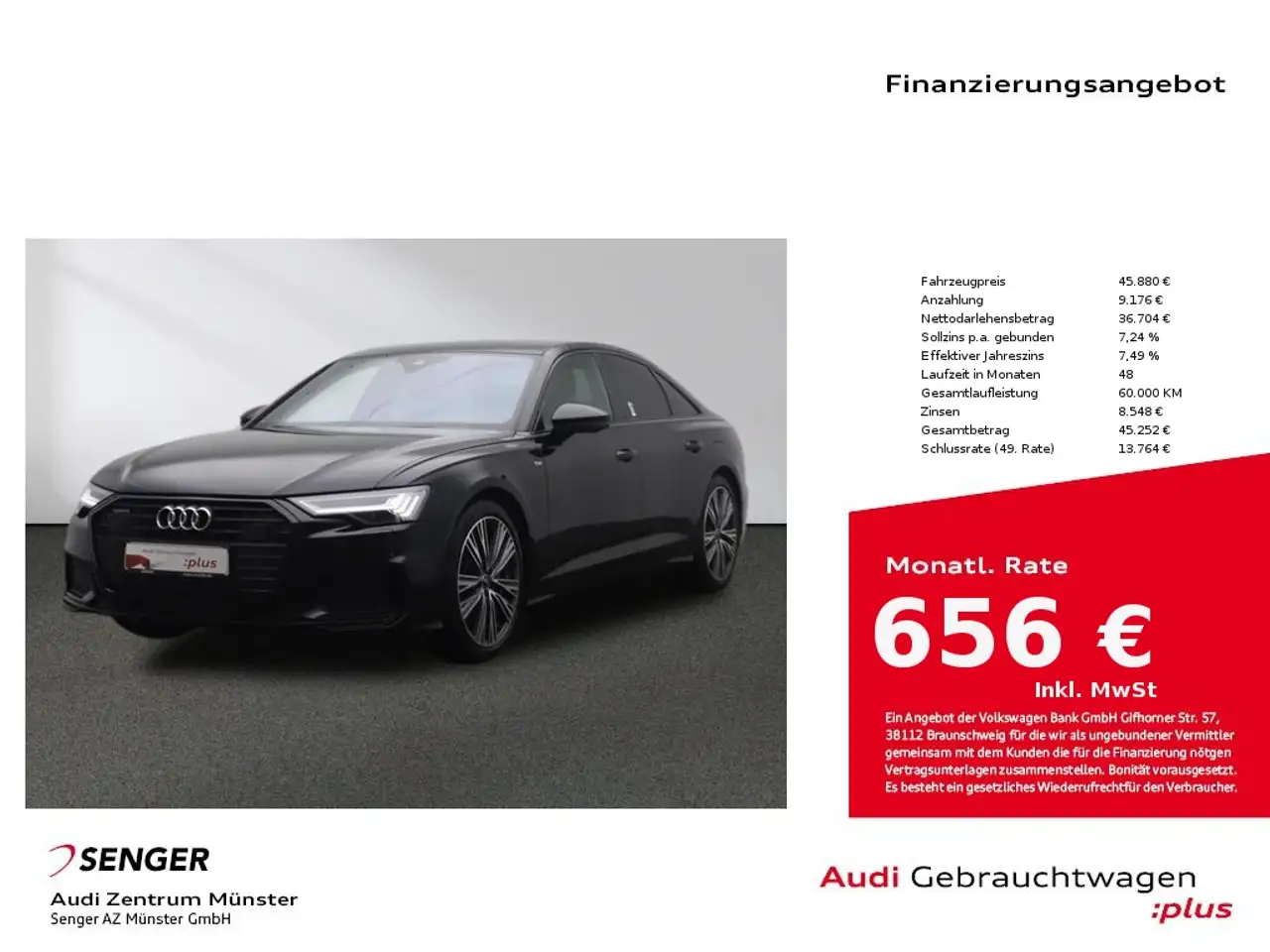 A6Limousine 55 TFSI e advanced quattro Matrix