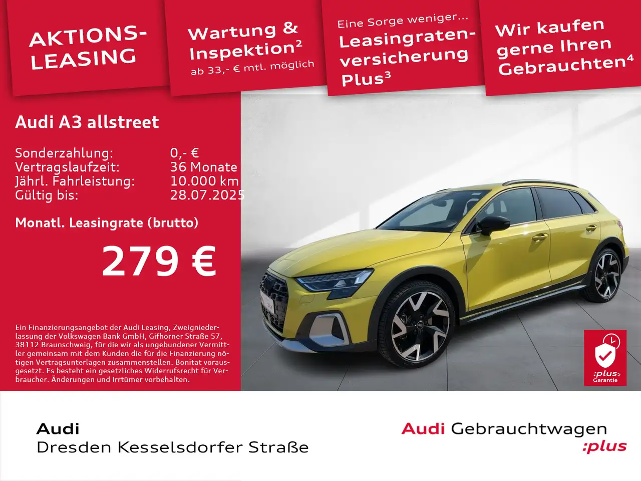 A335 TFSI HUD Navi LED AHZV Kamera
