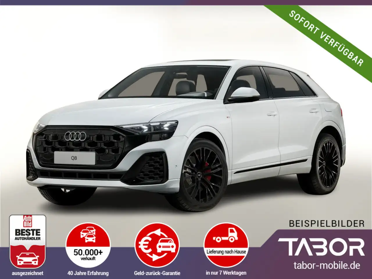 Q855 TFSI e 2xS line 22Z Laser Tour Pano Stadt