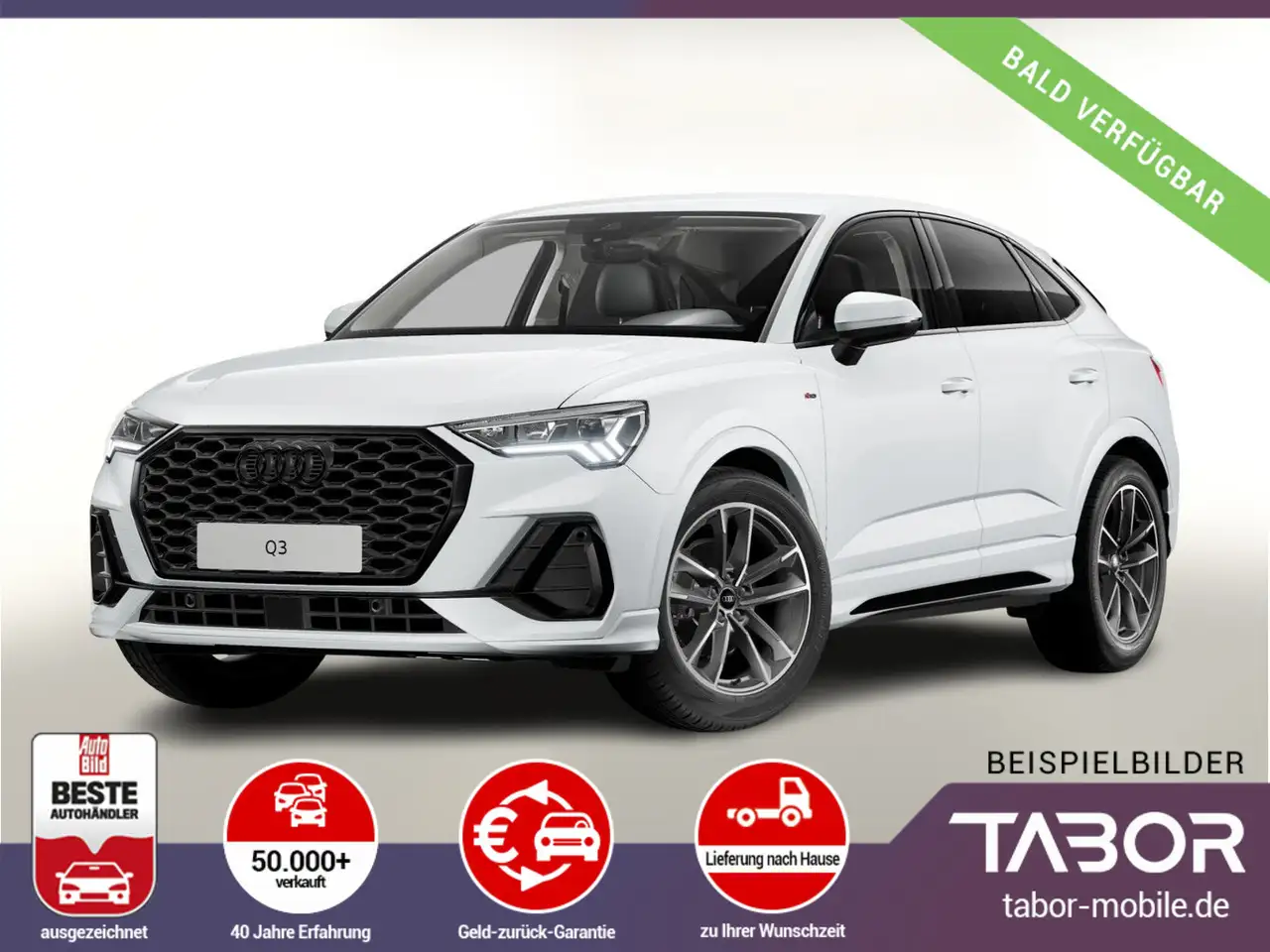 Q3Sportback 35 TFSI S tronic S line Nav 19Z LED
