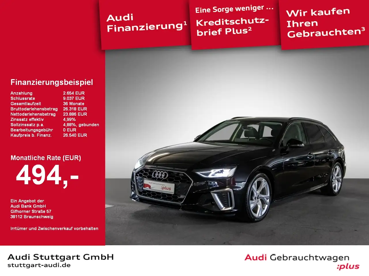 A4Avant 35 TDI S line ACC LED Navi SHZ PDCplus
