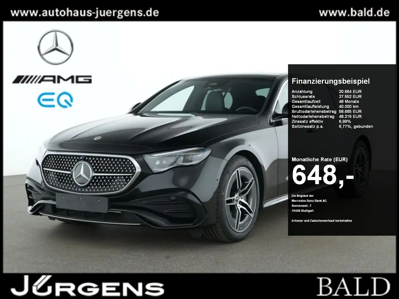 E 450d 4M AMG-Sport/DIGITAL/360/Pano/Totw/Memo