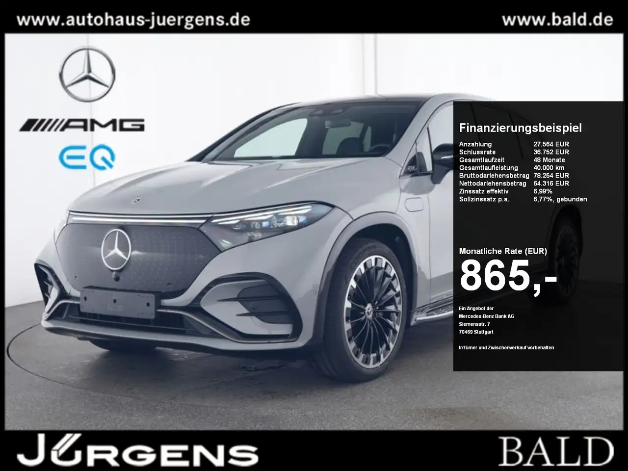 EQS SUVEQS 500 4M SUV AMG-Sport/AHK/Night/360/Digital