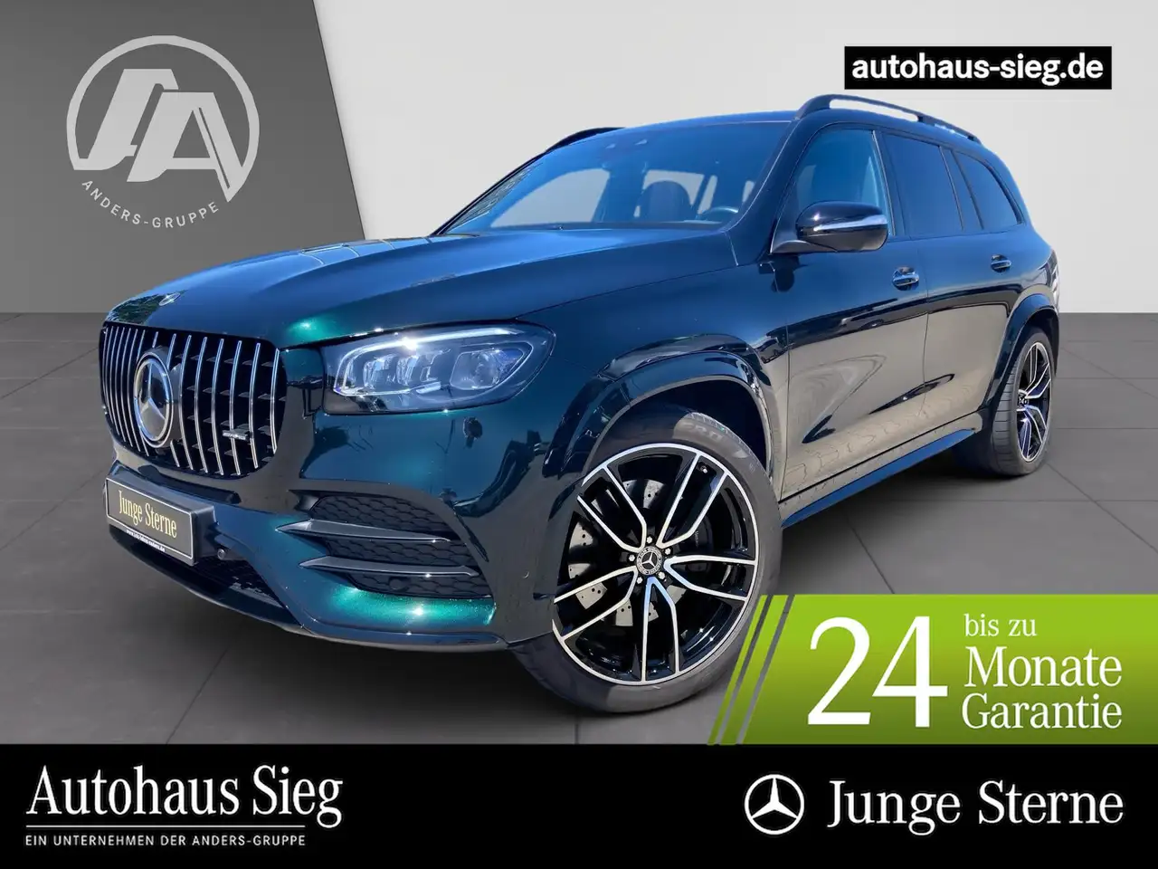 GLS 400d 4M AMG+Pano+Distr+AHK+AIR+Burm+Sitzkli