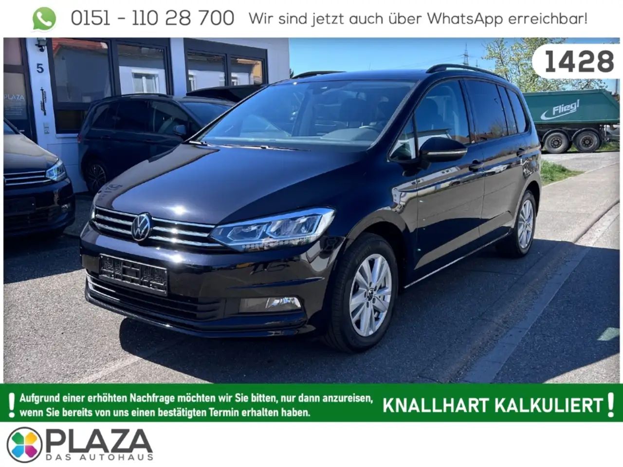 Touran1.5TSI DSG 7S AHK ACC PANO StHZ RFK DYN