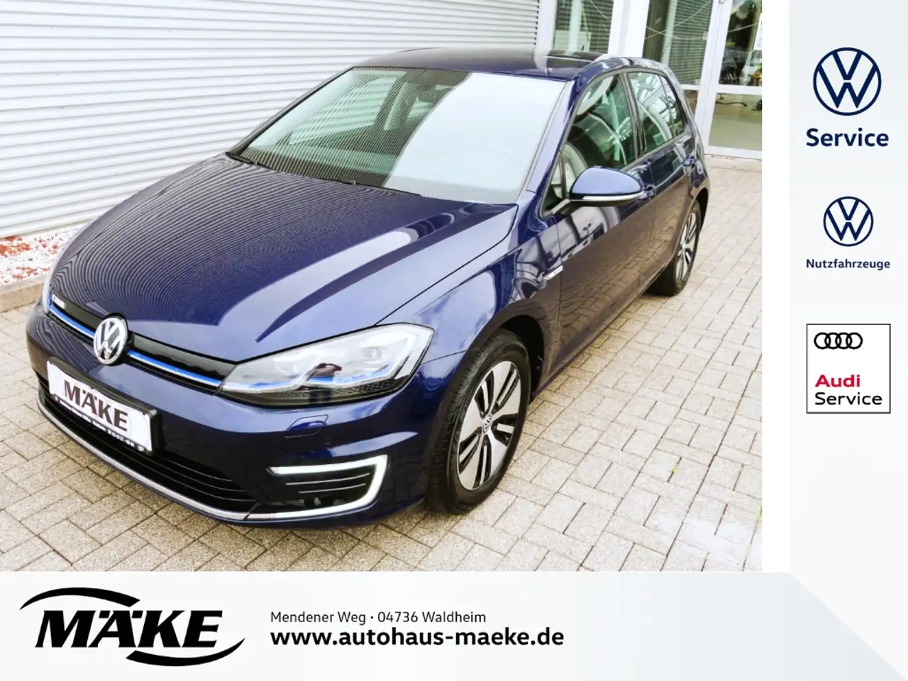 e-GolfWärmepumpe, CCS-Ladedose, LED, Navi, SHZ,
