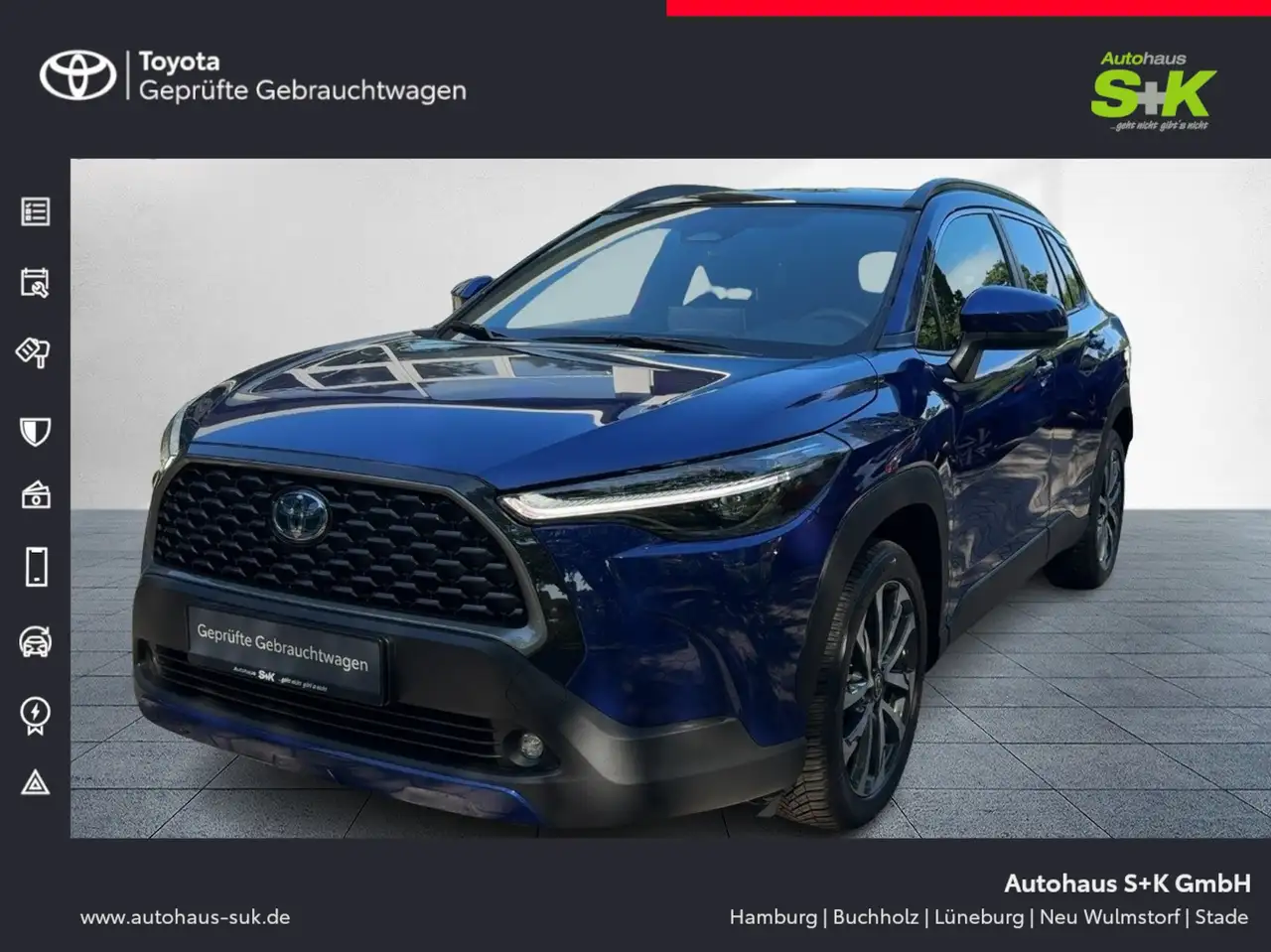 Corolla Cross1,8-l-Hybrid++Lounge++GJR++AHK++