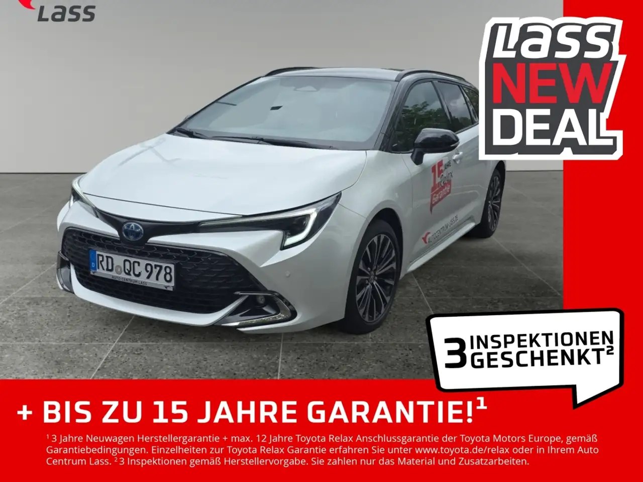 CorollaTS 1.8 Hybrid Black&White Sonderzins1,99%