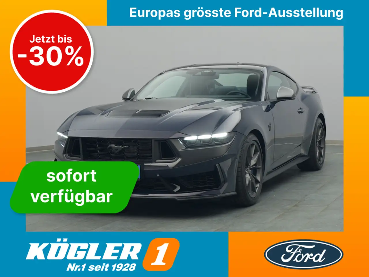 MustangDark Horse Coupé V8 454PS Aut. -12%*