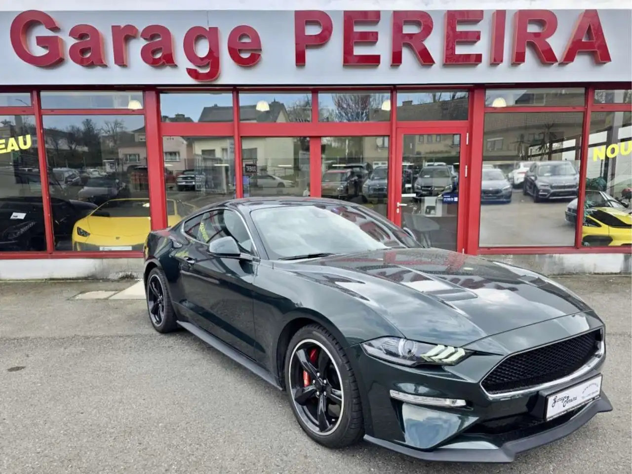 Mustang5.0 BULLITT L0753/1000 EUROPA COC CUIR NAVI