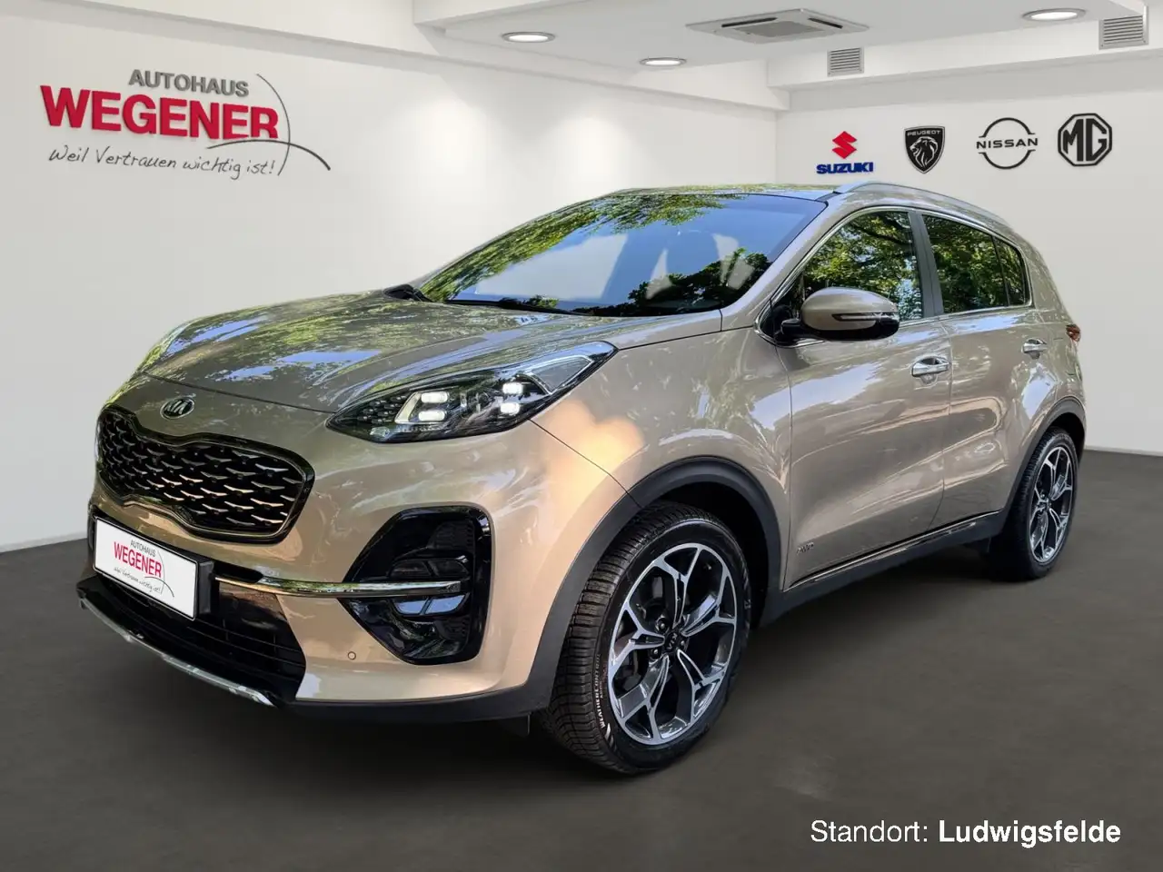 SportageSPORTAGE GT 4x4 Leder JBL 360° Navi Scheckheft A