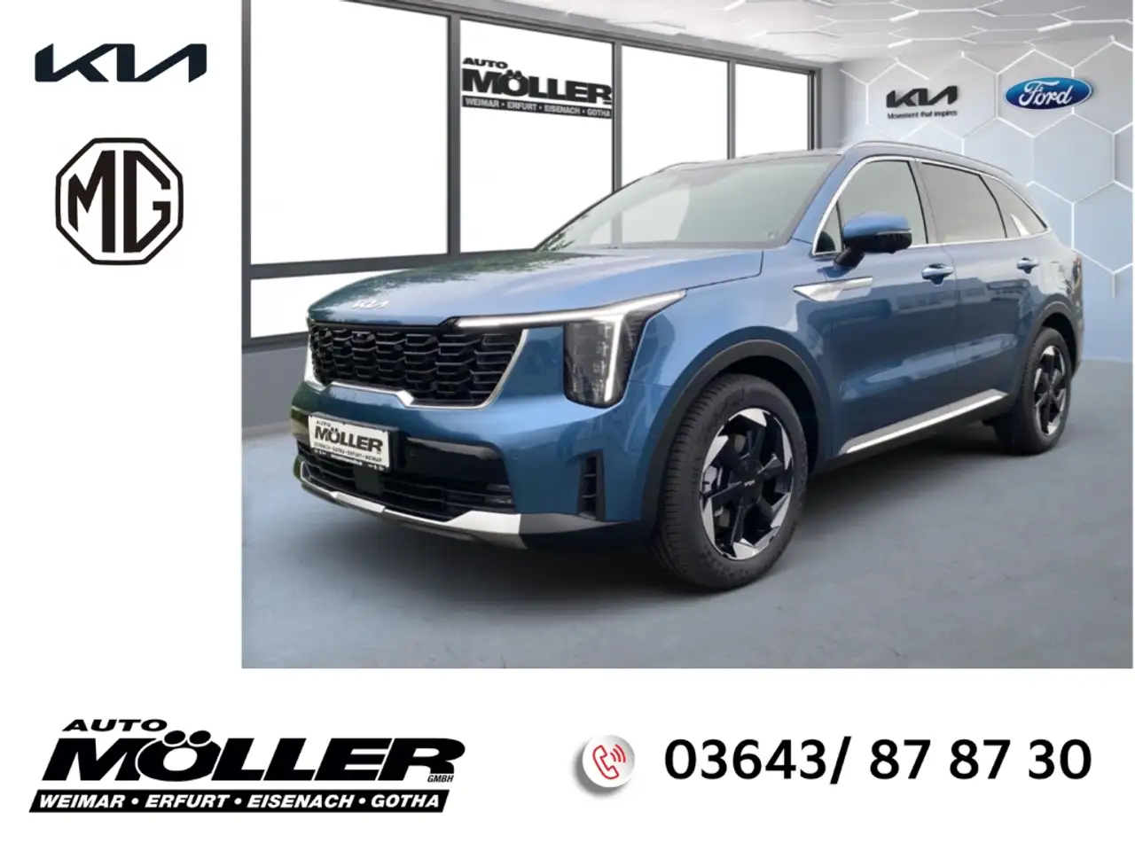 SorentoPlatinum 1.6T PHEV AWD Premium Glasdach Head-Up 36