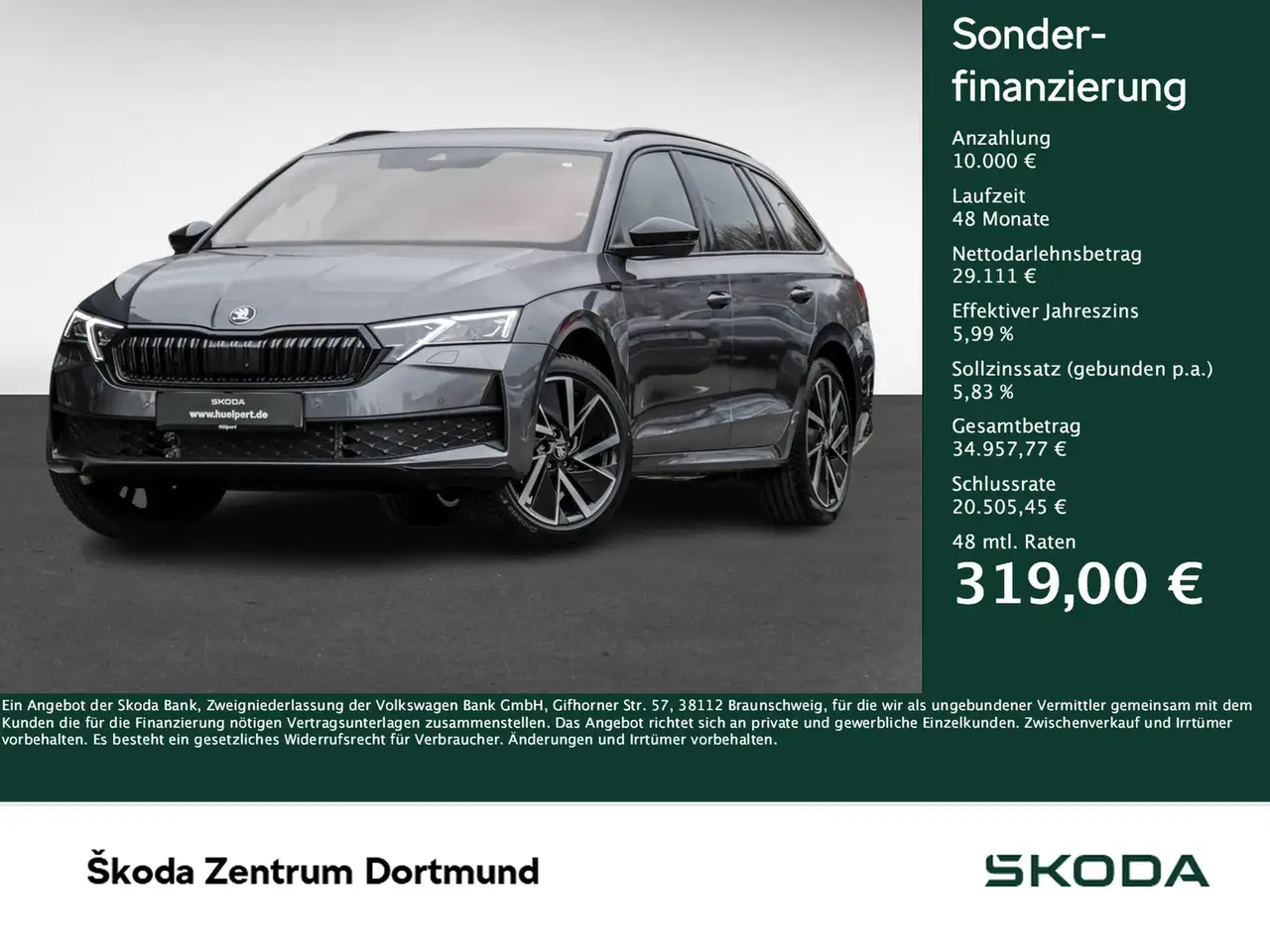 OctaviaCombi 2.0TDI DSG Sportline NAV ACC PDC HUD 360GRAD