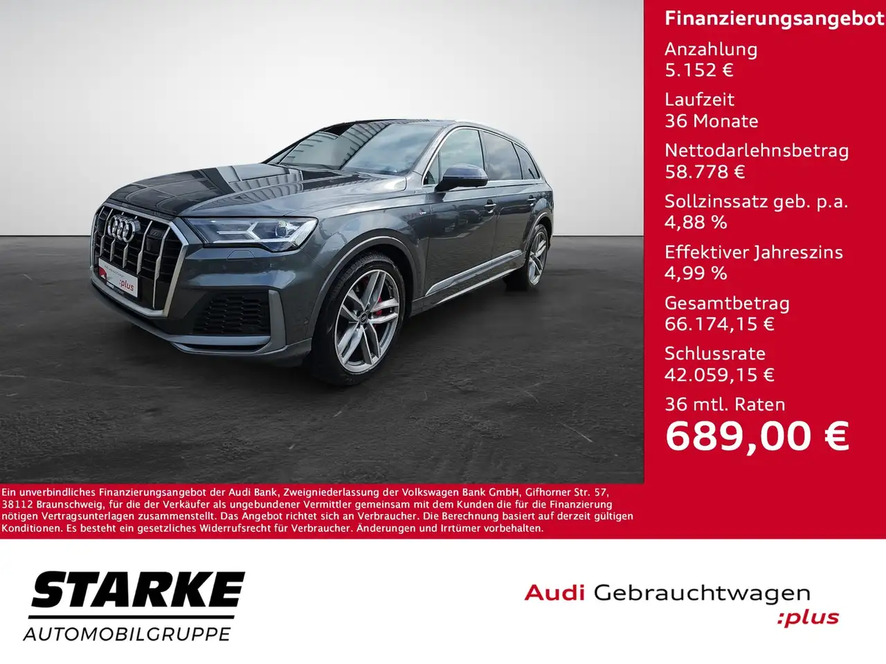 Q755 TFSI e tiptronic quattro S line NaviPlus LED...