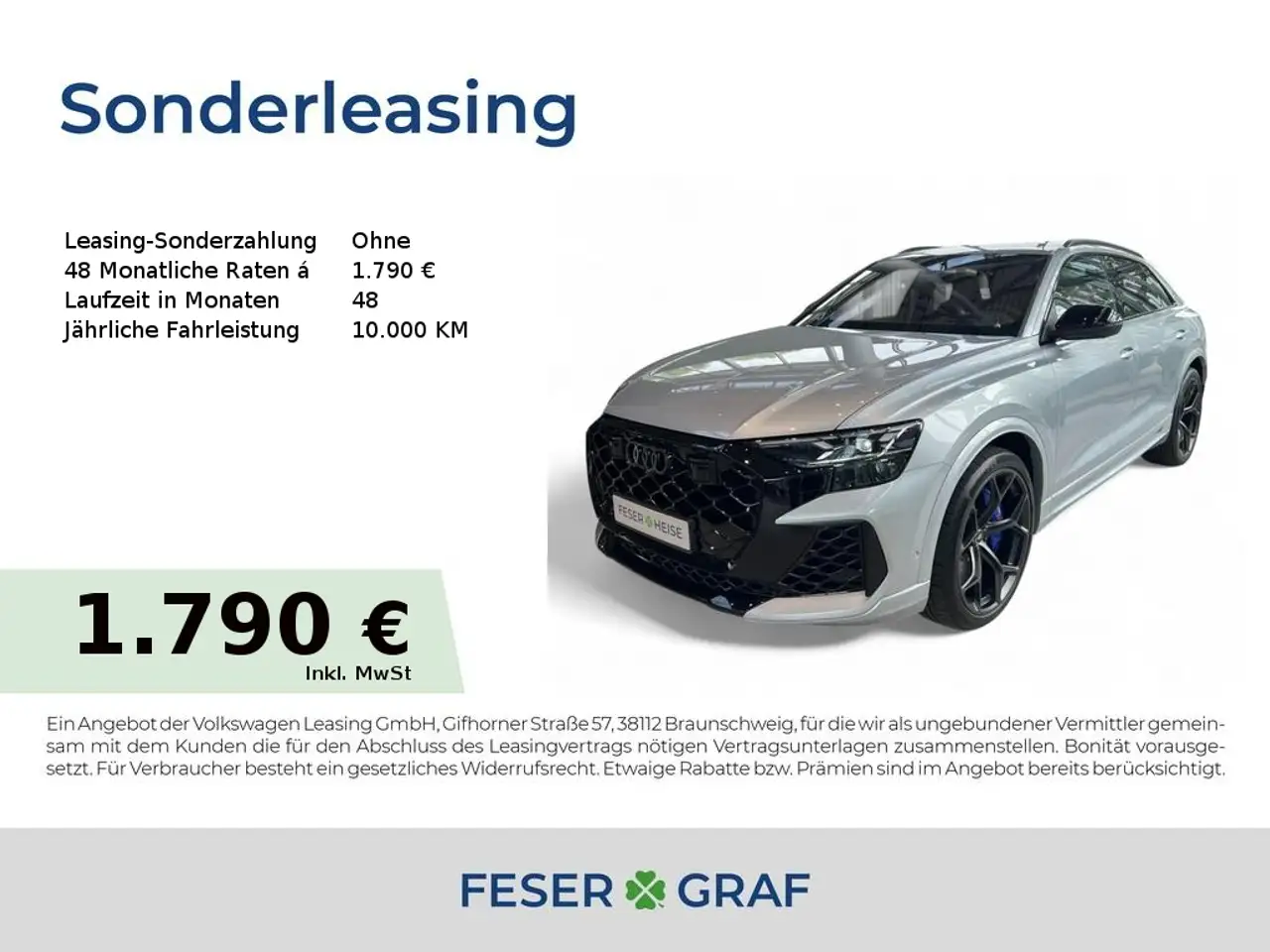 RS Q8SUV performance RS Sportoffensive