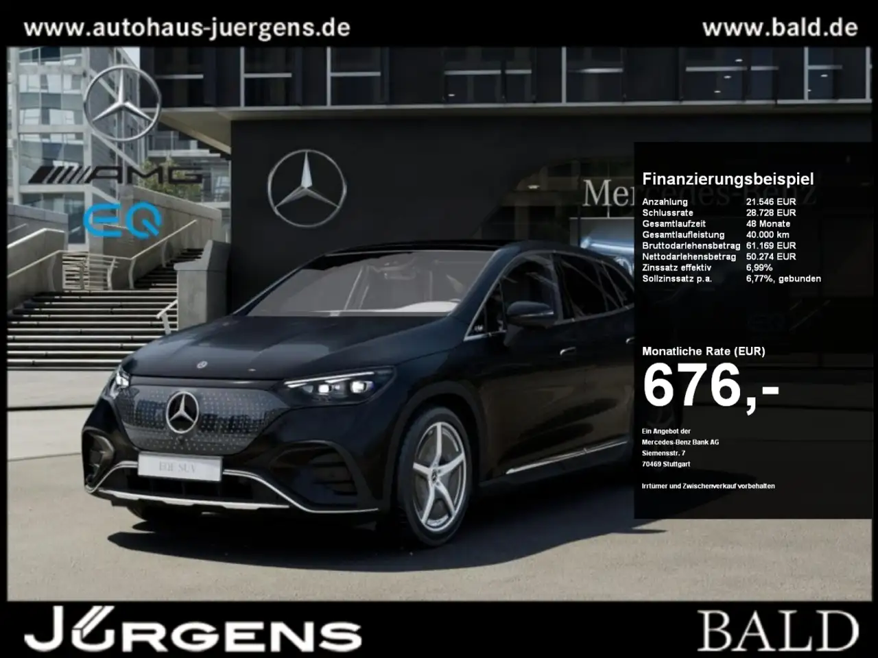 EQE SUVEQE 350 4M SUV AMG-Sport/Hyper/DIGITAL/360/Pano