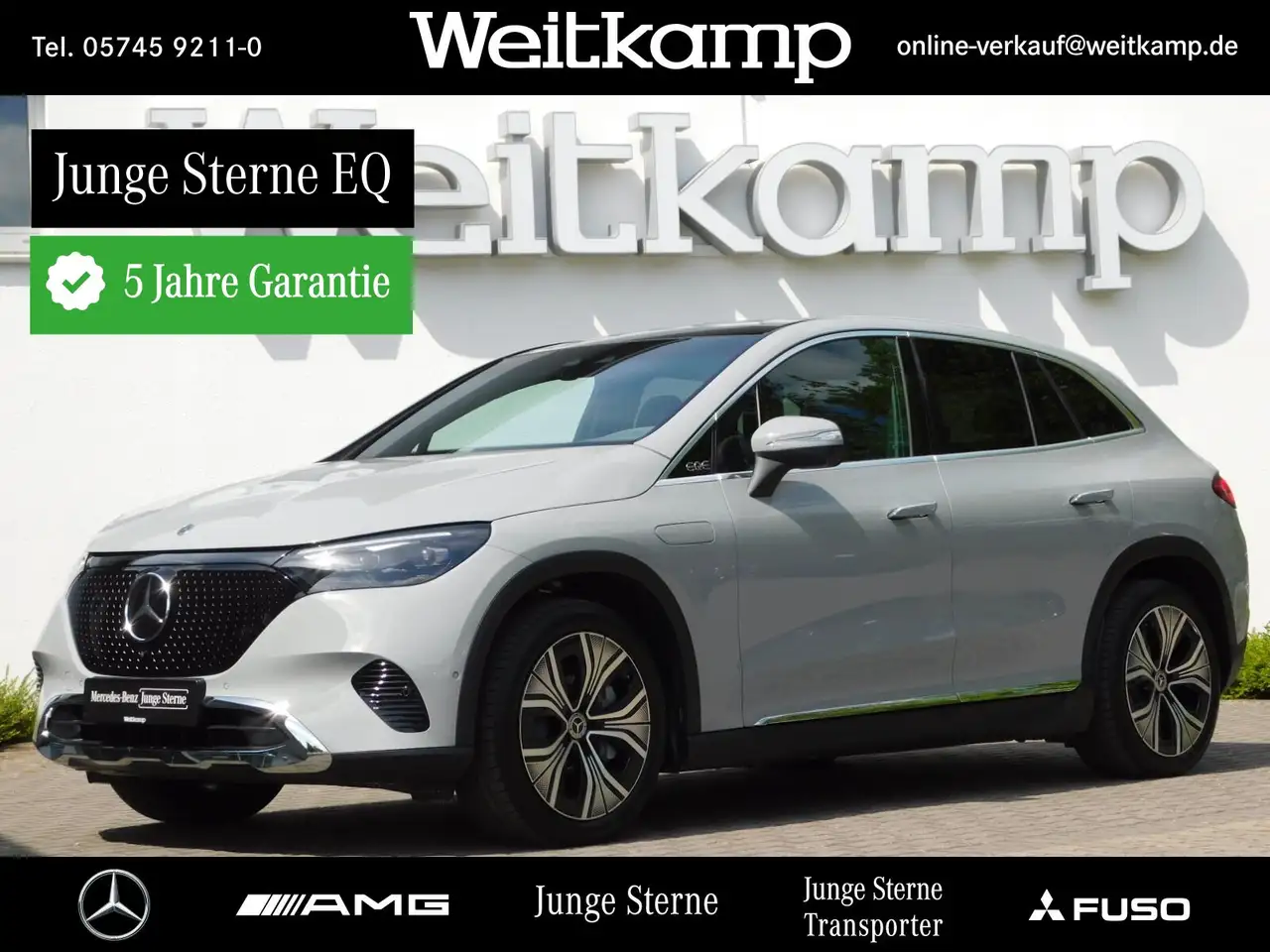 EQE SUVEQE 350 4M SUV Hinterachsl.+Hyperscreen+AHK+360°