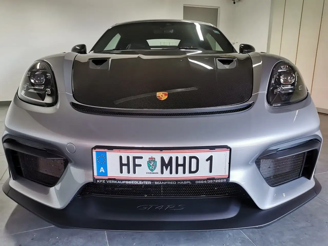 Cayman-GT4 RS Weissach Clubsport,LED schwarz,Approved