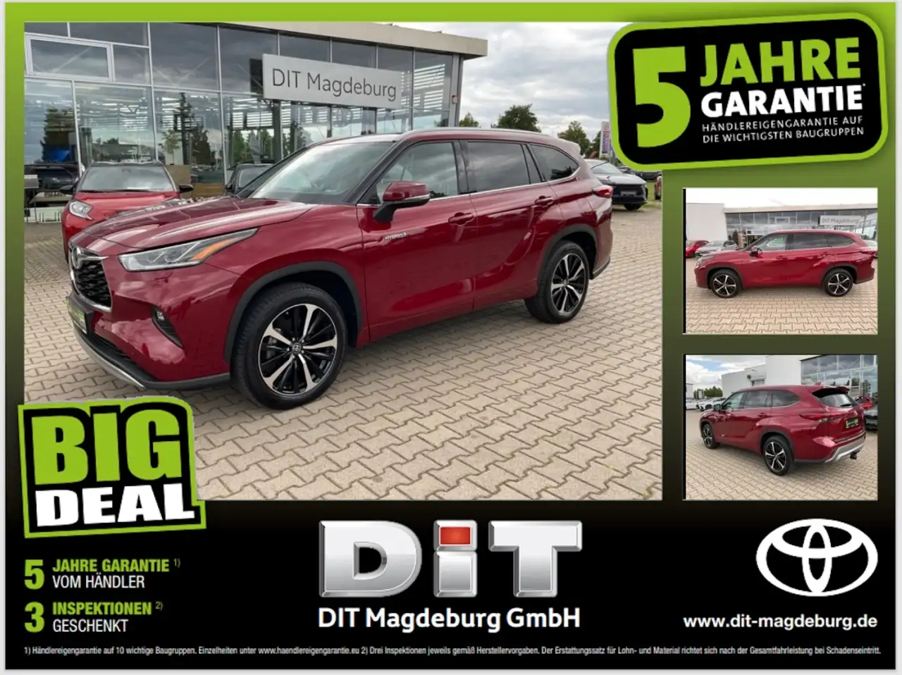 Highlander2.5 Luxury AHK,7Sitze,Pano