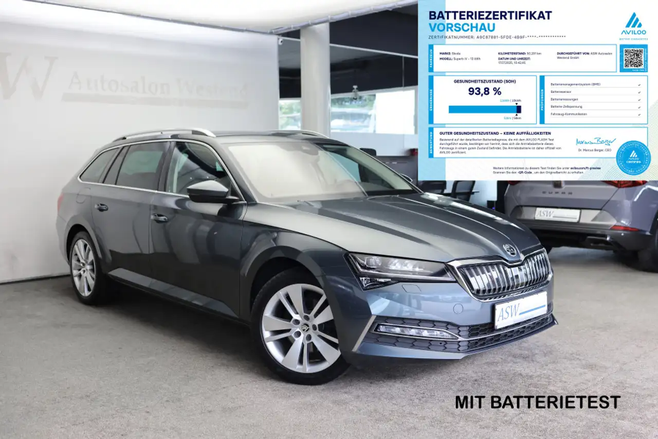 SuperbCOMBI 1,4 iV STYLE ANHÄNGERKUPPLUNG
