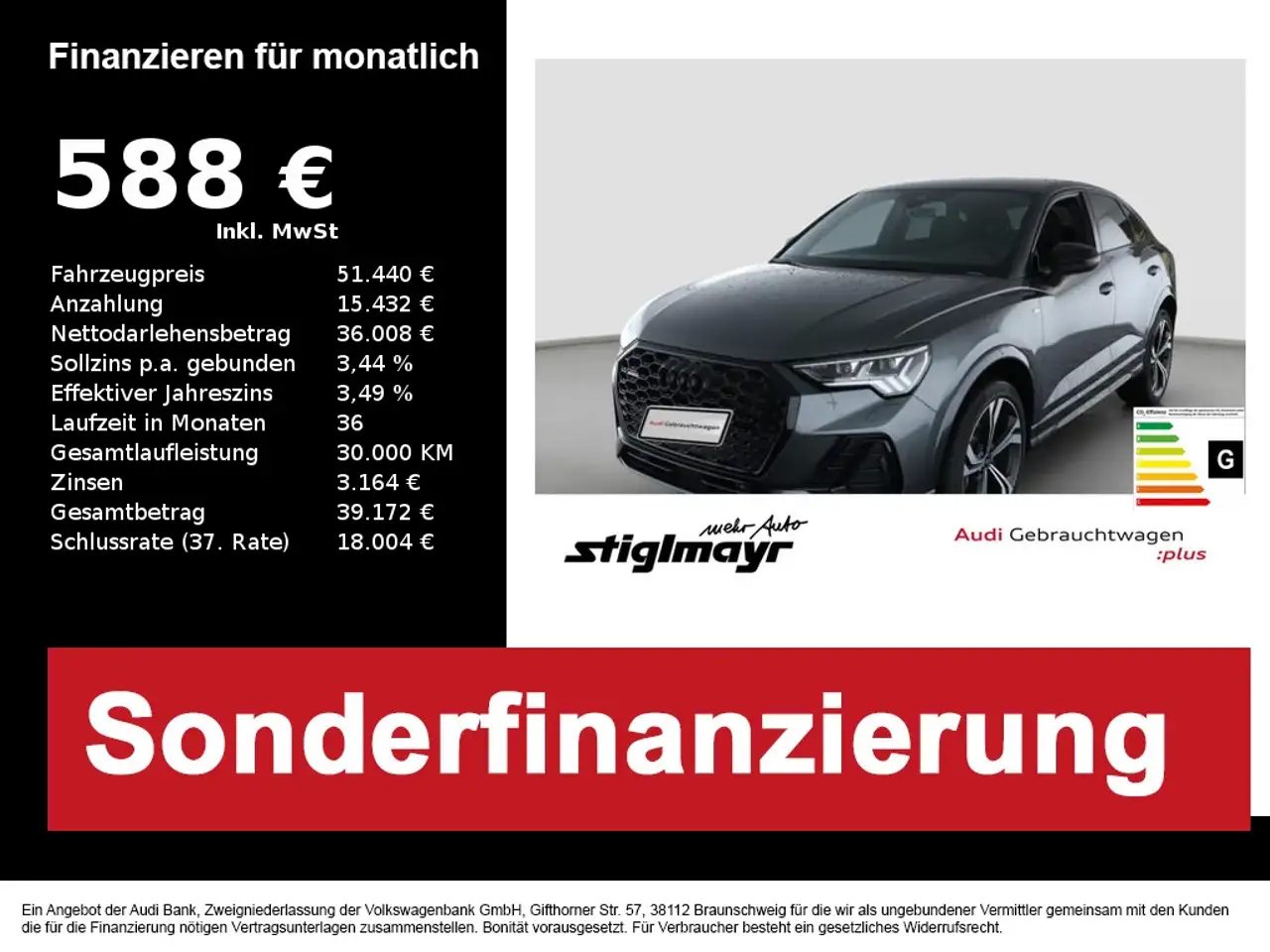 Q3Sportback S line 40 TFSI quattro ACC+AHK+MATRIX+NA