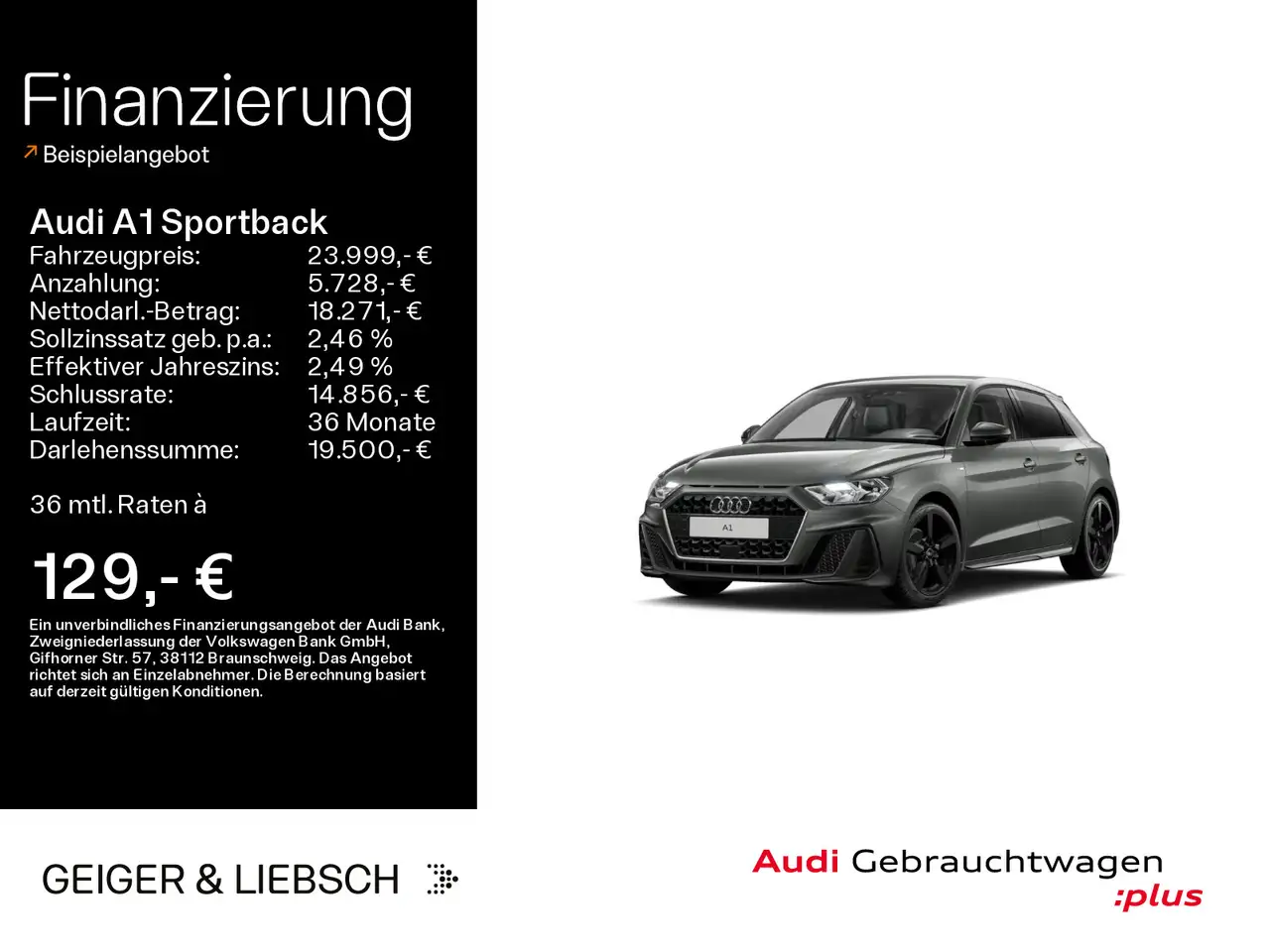 A125 TFSI S-LINE*NAVI*SHZ*VIRTUAL*KLI