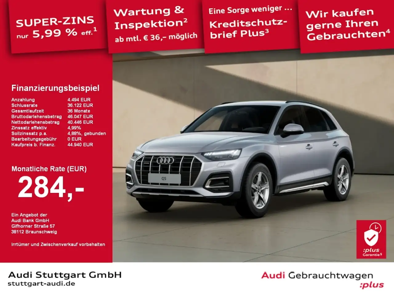 Q5SUV advanced 40 TFSI quattro S tronic 360° VC