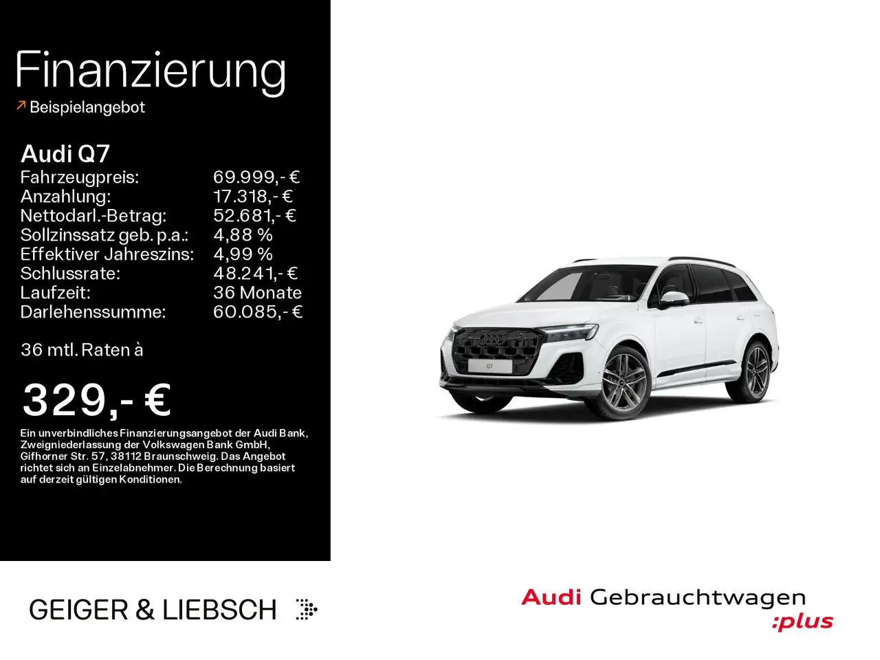 Q755 TFSIe quattro S-LINE*NAVI*MATRIX*OPTIK-PAK