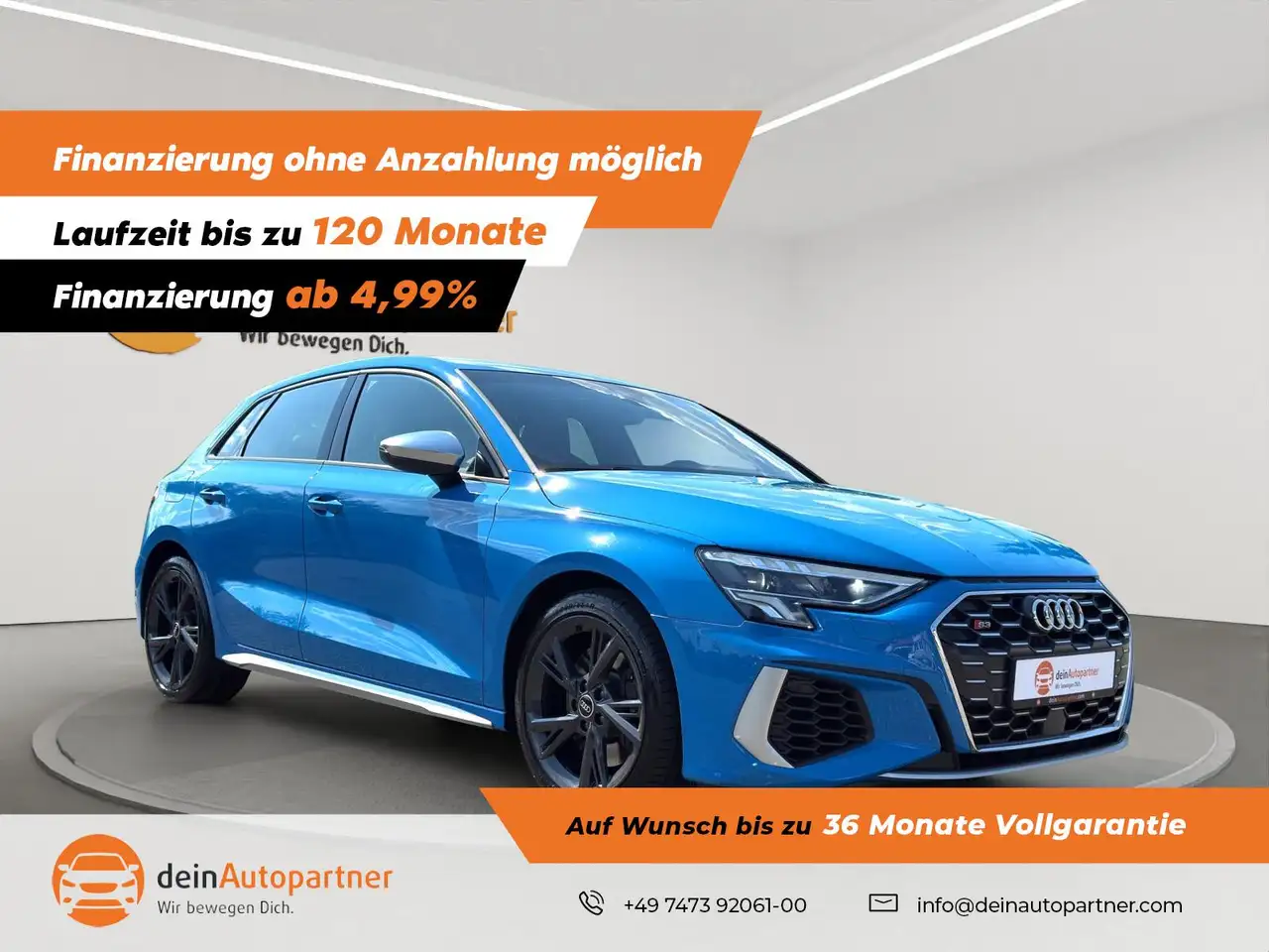 S3Sportback 2.0 TFSI quattro NAVI/LED/LEDER/ACC/LANE