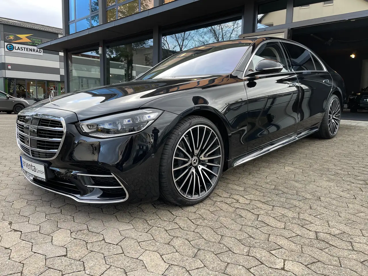 S 580L AMG|BEIGE|5-SITZE|4D-BURMESTER|PD25|VOLL|