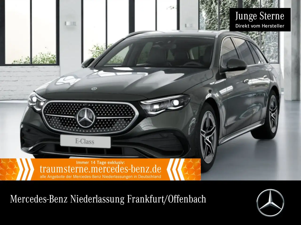 E 300de T Hybrid AMG 360° Burmester Distr+ HUD 9G