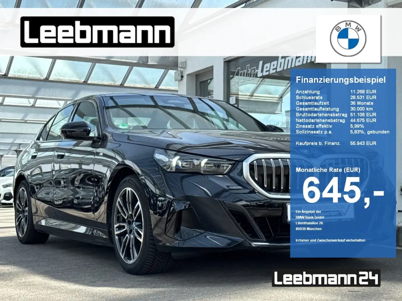 i5eDrive40 Lim M-Sport AHK GARANTIE bis 05/2029
