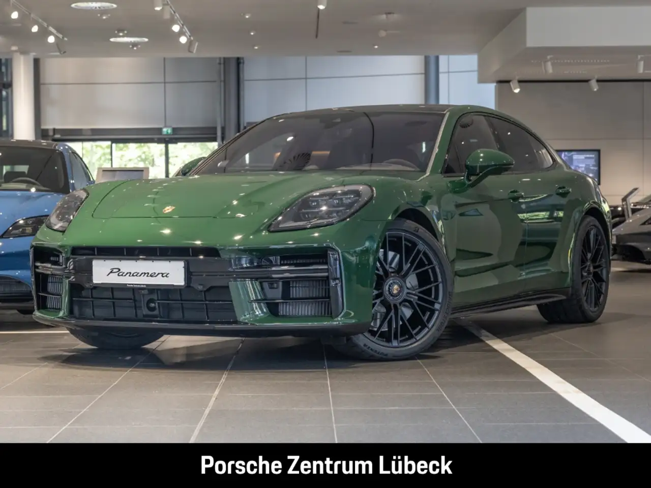 PanameraGTS Britishracinggreen Leder-Espresso