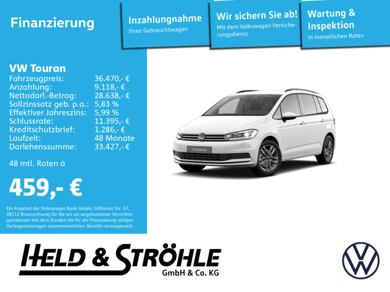 TouranComfortline 1.5TSI DSG 7SITZE AHK LED RFK