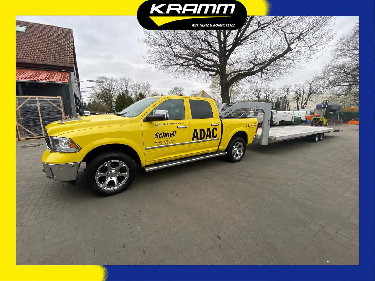 RAM1500 Laramie *Luftfederung* + Auflieger