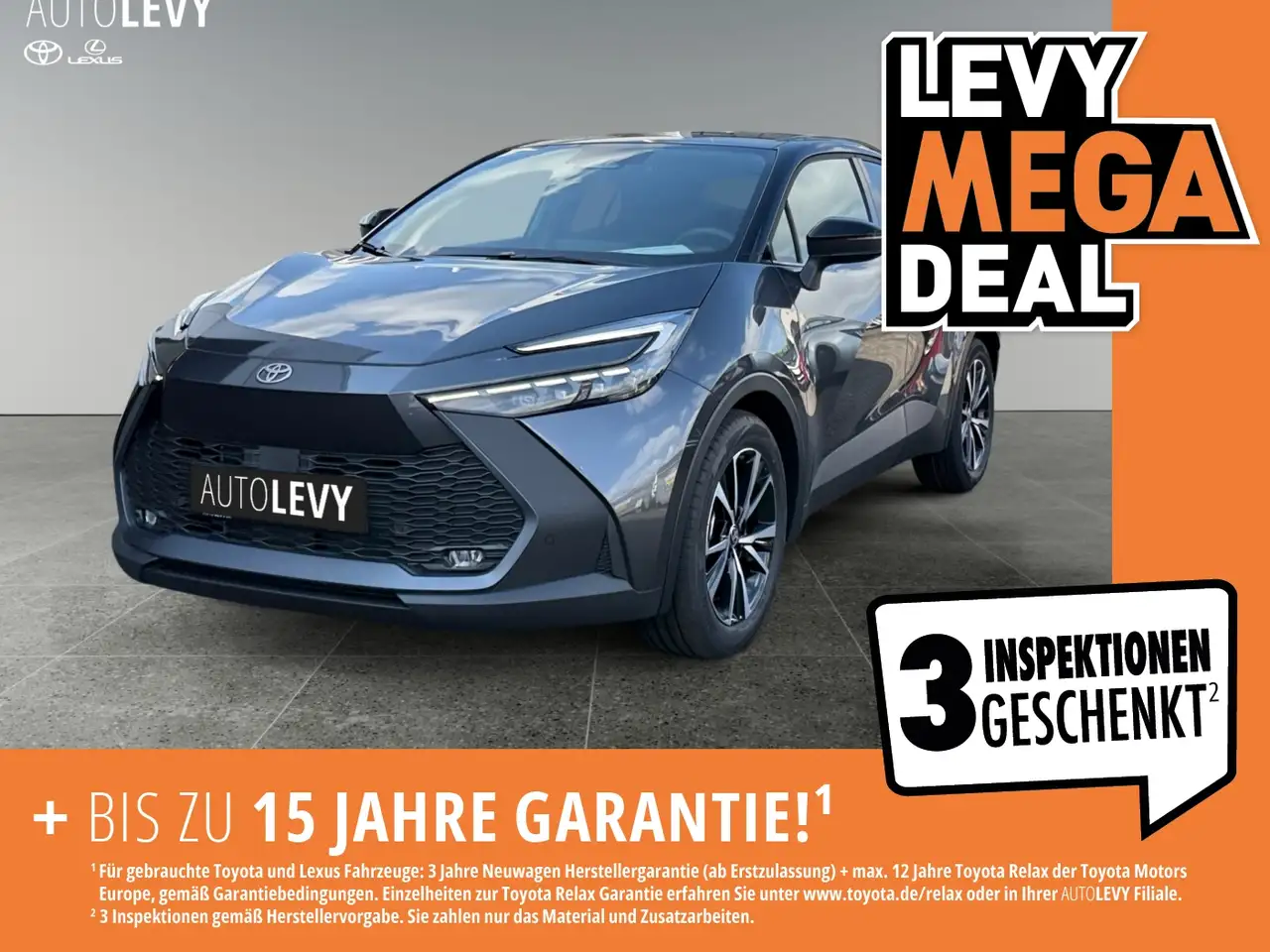 C-HR1.8 Team Deutschland +Navi+Technik-Paket+SHZ