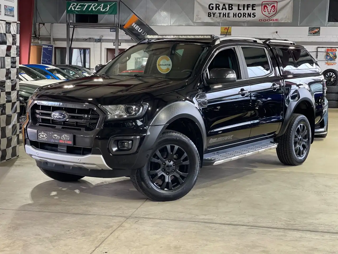 RangerWILDTRAK+4X4+BREITER+HARDTOP+SPURPL+AHK+GARANTIE