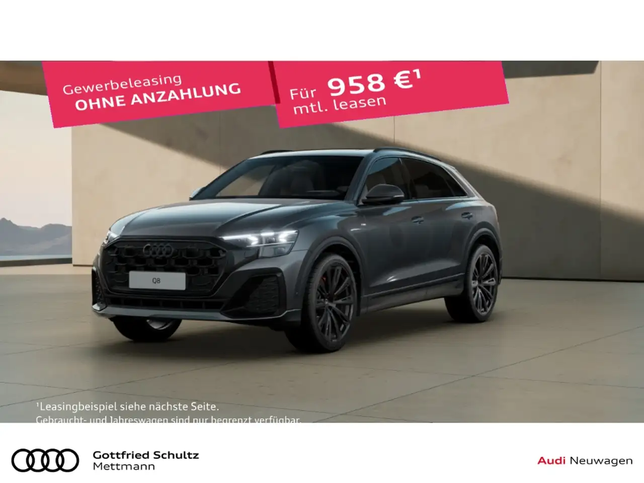 Q8S - LINE TDI QUATTRO STANDHEIZUNG AHK PANO B O